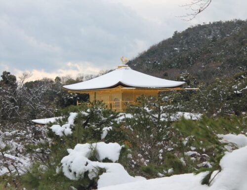 Capodanno a Kyoto sotto la neve