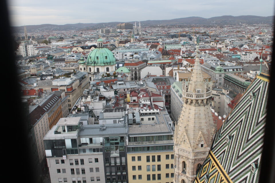 Vienna dall'alto ph.@poshbackpackers