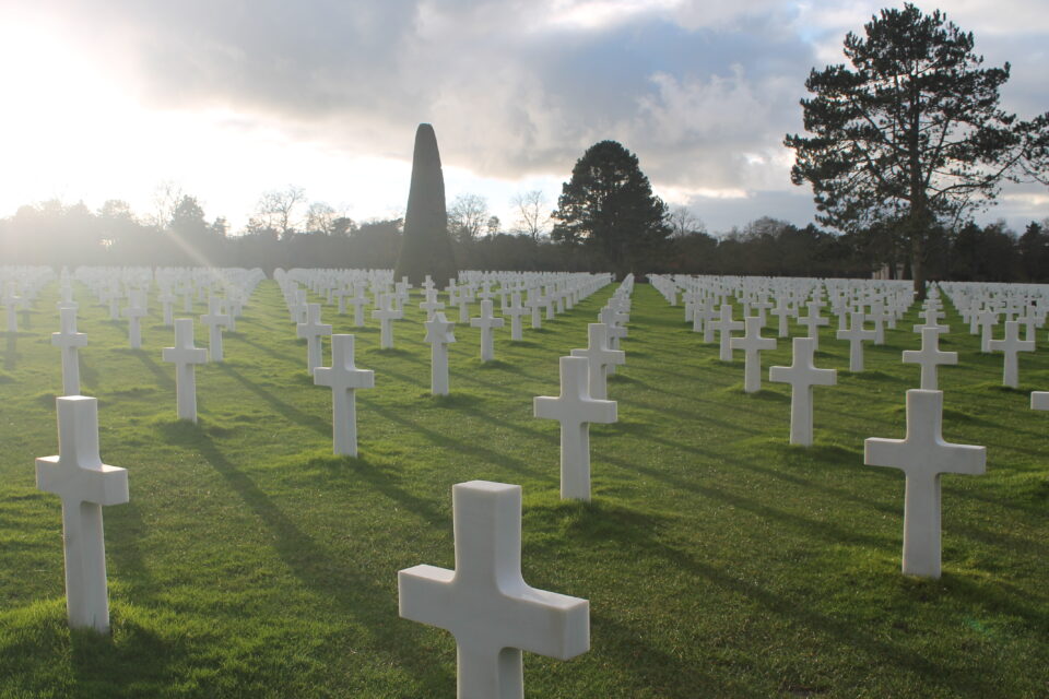 cimitero americano di Colleville-sur-Mer