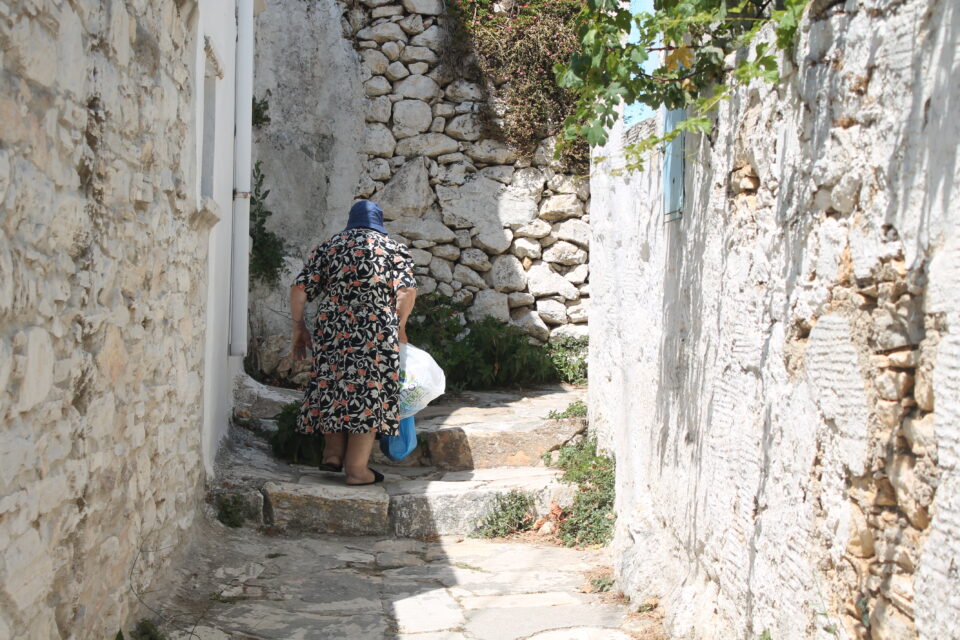 villaggio di Apeiranthos.