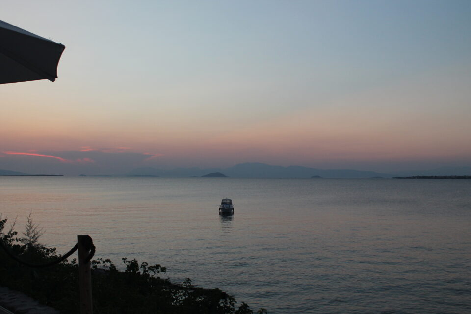 tramonto a Aegina 