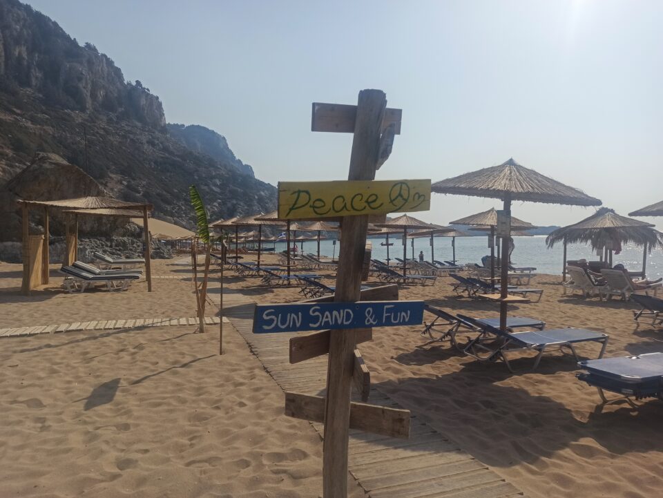 Tzambika - spiagge sabbiose più belle di Rodi