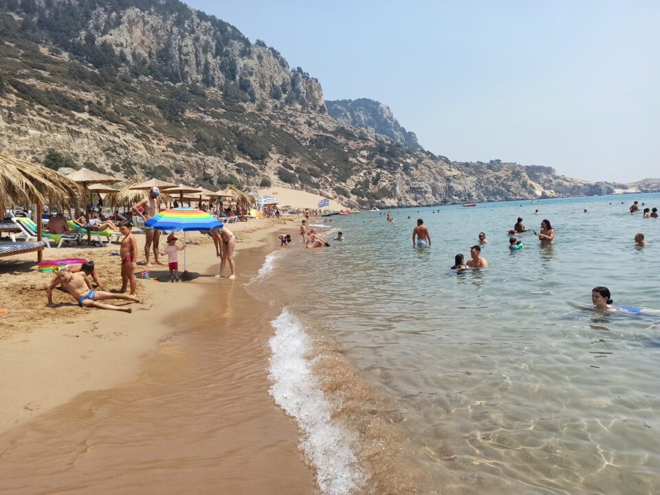 Tzambika - spiagge sabbiose più belle di Rodi